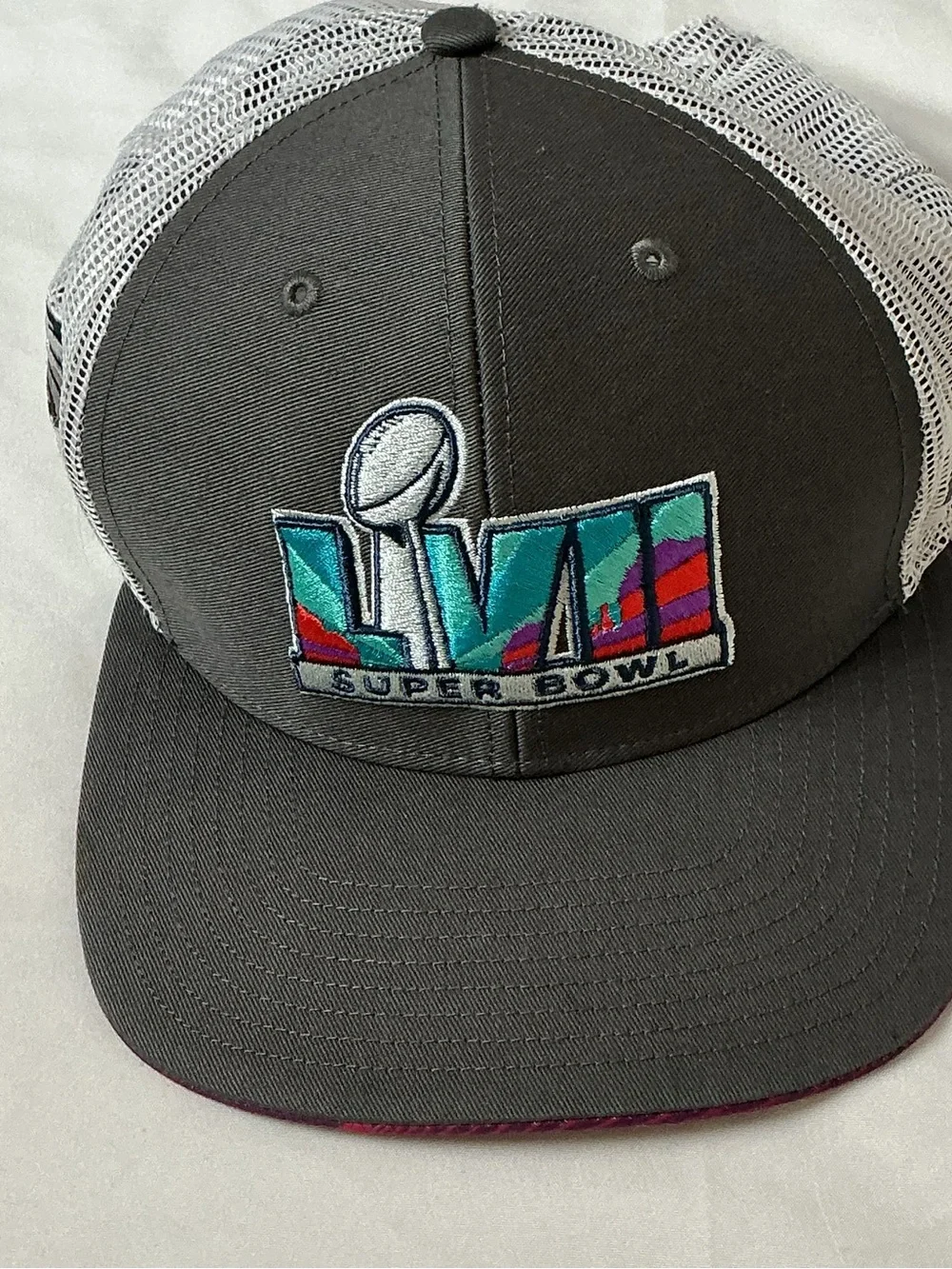 ‘47 Brand Philadelphia Eagles Super Bowl LVII Trucker Hat  Description: